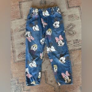 H&M Girls Disney Character Jeans